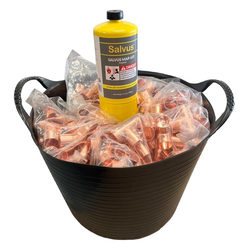 Mega 22mm Endfeed Fittings Bucket 425 Fittings