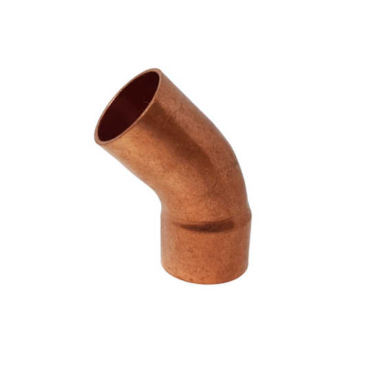 Copper End Feed 45 Street Elbow