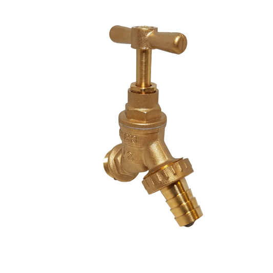 Bib Tap Hose Union with Check Valve 1/2 inch
