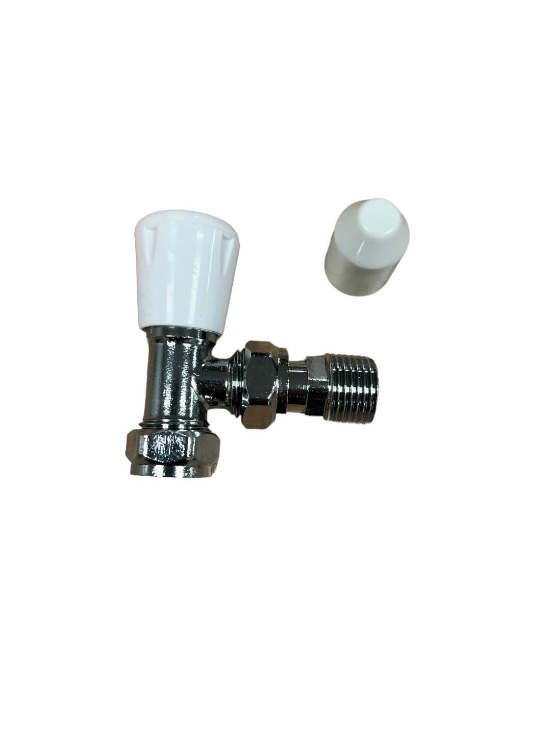 Contract 15mm angled radiator valve