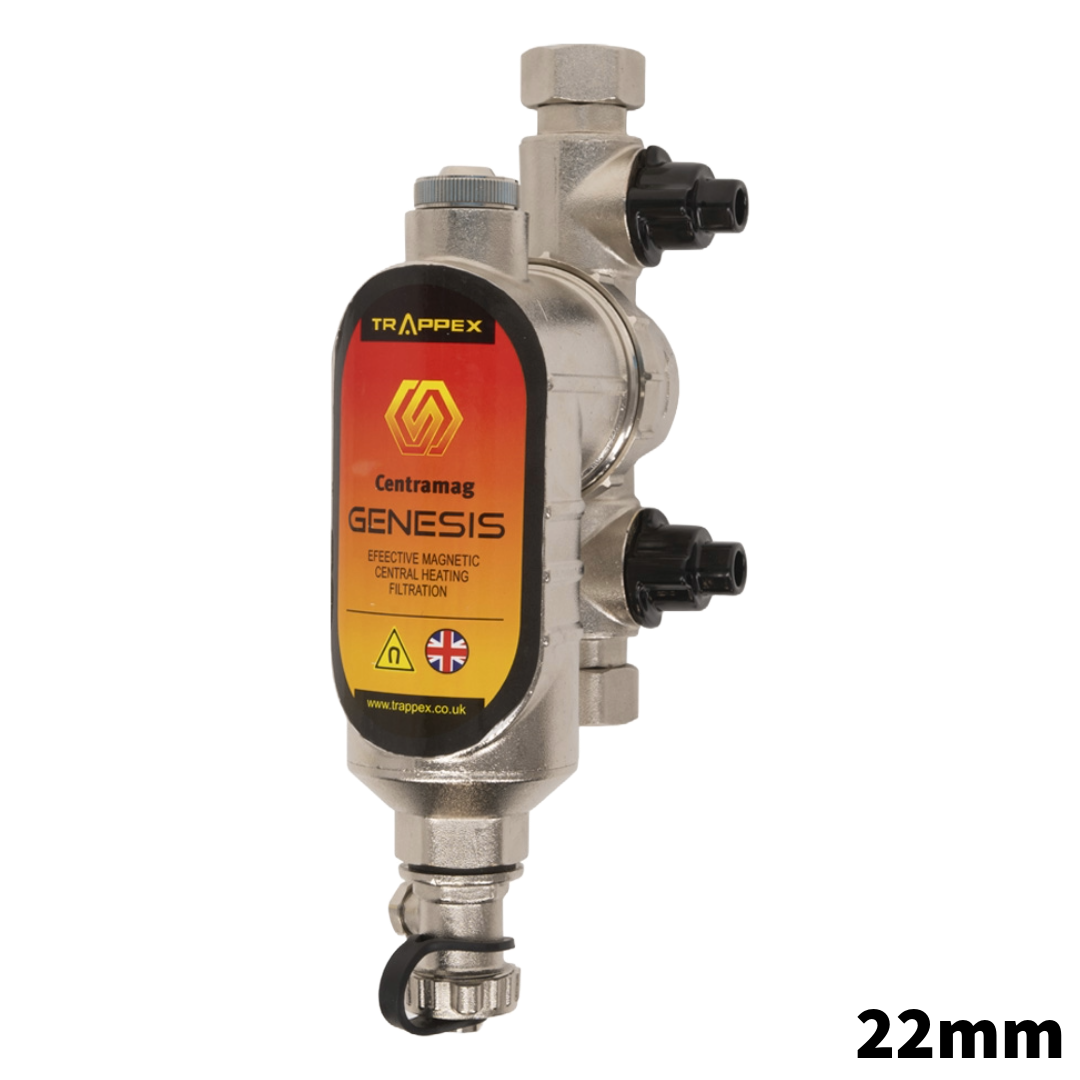 Trappex Genesis Filter 22mm with valves