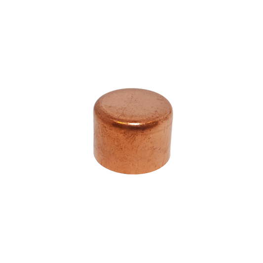 Copper End Feed Cap