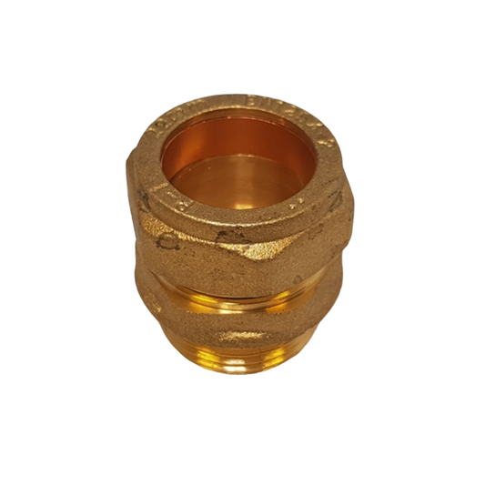 Compression Brass Male Iron